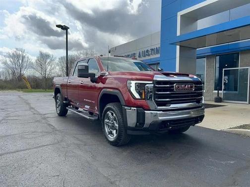 Volcanic Red Tintcoat 2026 GMC Sierra 2500 SLT