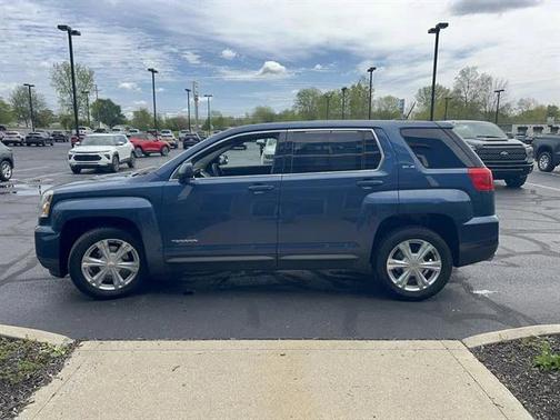 Blue 2017 GMC Terrain SLE-1
