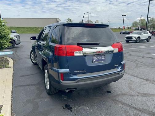 Blue 2017 GMC Terrain SLE-1