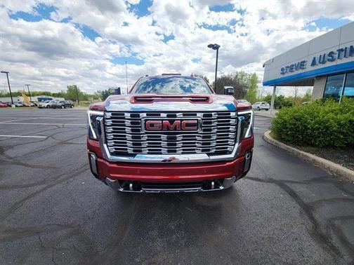 Volcanic Red Tintcoat 2024 GMC Sierra 3500 Denali