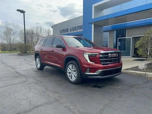 Volcanic Red Tintcoat 2026 GMC Acadia Elevation AWD