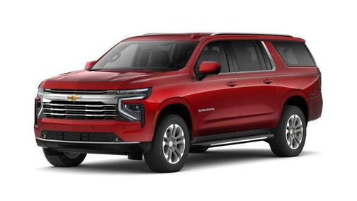 Red 2026 Chevrolet Suburban LT