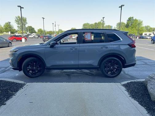 Silver 2023 Honda CR-V Hybrid Sport Touring AWD