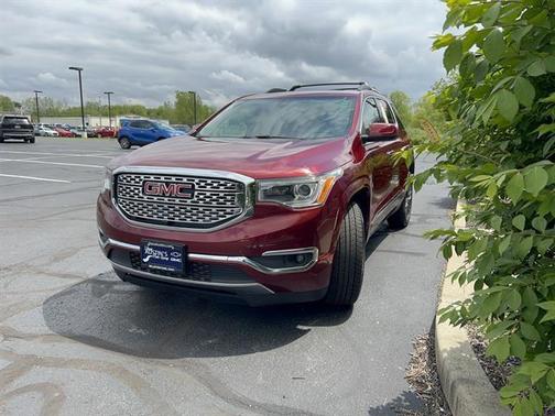 Crimson Red Tintcoat 2017 GMC Acadia Denali