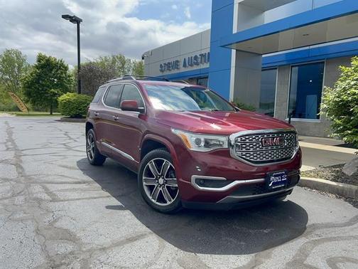 Crimson Red Tintcoat 2017 GMC Acadia Denali
