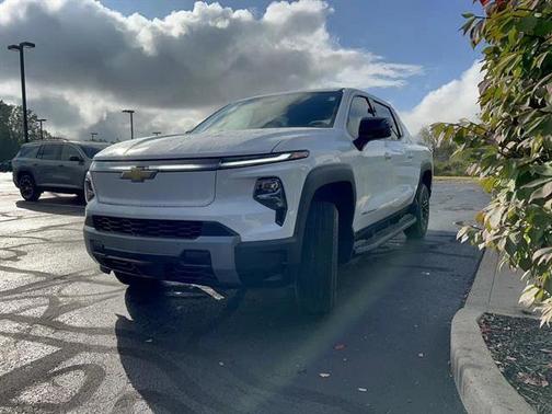 Summit White 2026 Chevrolet Silverado EV LT