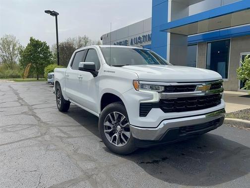 Summit White 2023 Chevrolet Silverado 1500 LT