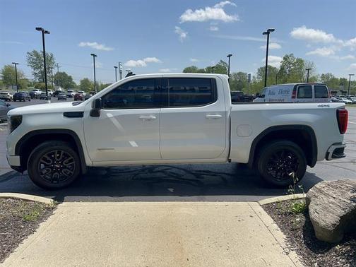 Summit White 2023 GMC Sierra 1500 Elevation