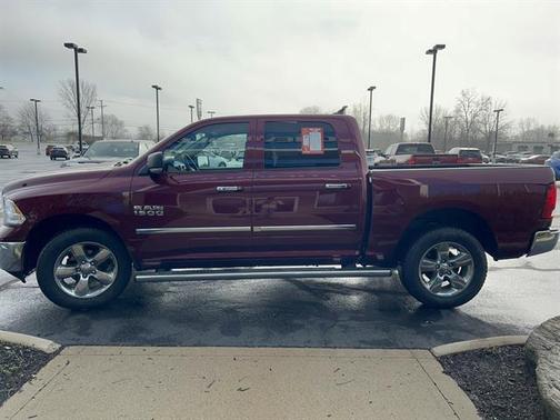 Red 2017 RAM 1500 Big Horn