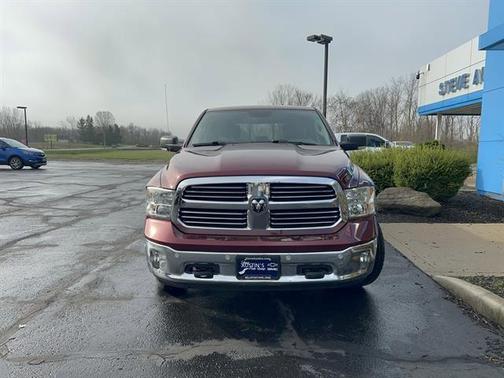 Red 2017 RAM 1500 Big Horn