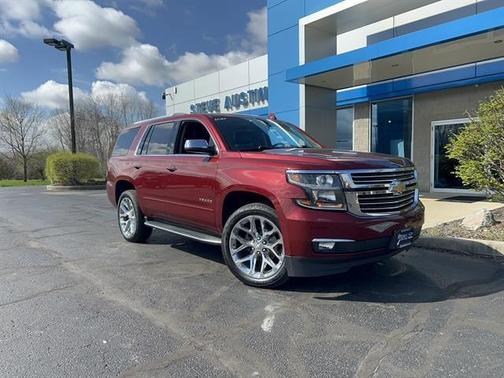 Red 2017 Chevrolet Tahoe Premier
