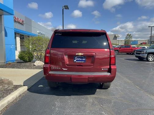 Red 2017 Chevrolet Tahoe Premier