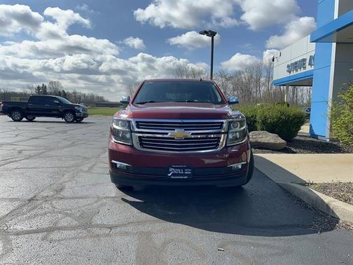 Red 2017 Chevrolet Tahoe Premier