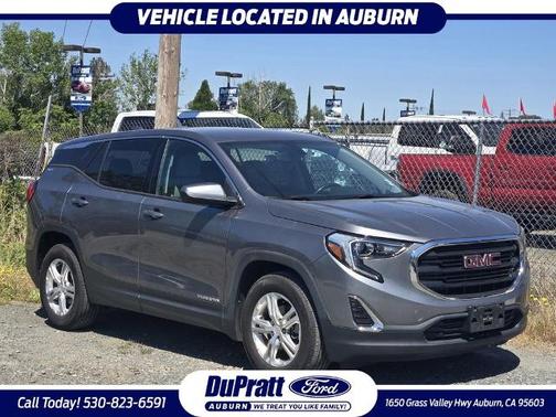 Satin Steel Metallic 2019 GMC Terrain SLE