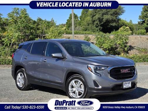 Satin Steel Metallic 2019 GMC Terrain SLE