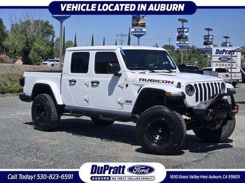 Bright White Clearcoat 2021 Jeep Gladiator RUBICON