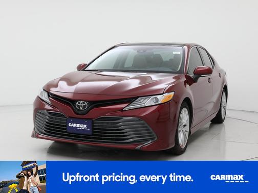 Red 2018 Toyota Camry XLE