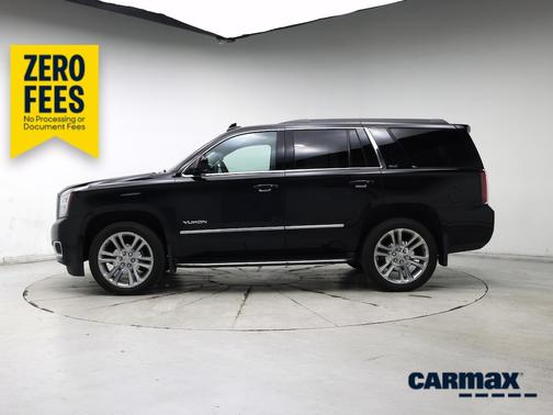 Black 2018 GMC Yukon SLT