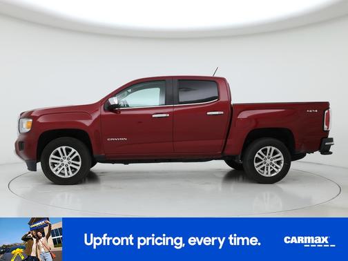 Burgundy 2017 GMC Canyon SLT