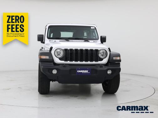 White 2025 Jeep Wrangler Sport