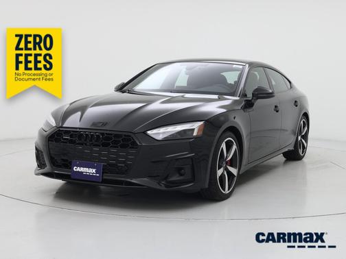 Black 2023 Audi A5 Sportback S-Line Premium Plus