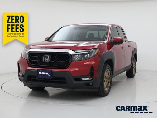 Red 2023 Honda Ridgeline RTL