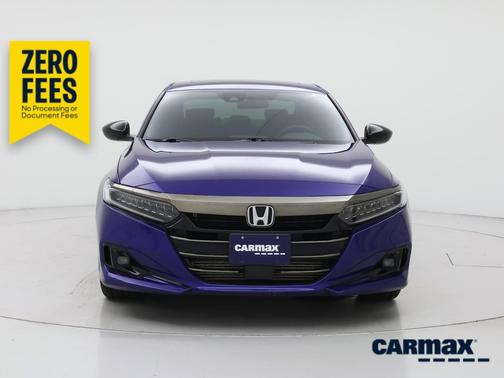 Blue 2021 Honda Accord Sport