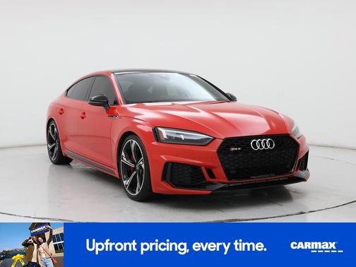 Red 2019 Audi RS 5