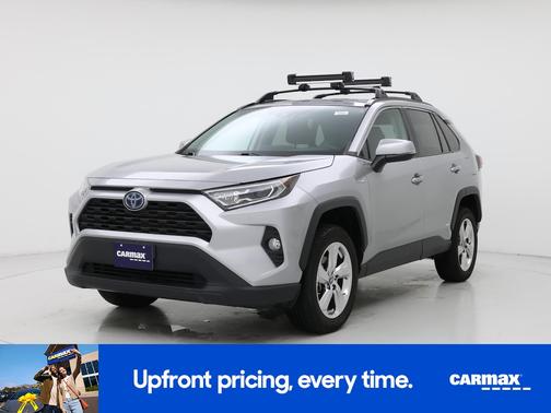Silver 2021 Toyota RAV4 Hybrid XLE Premium