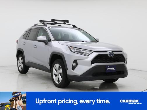 Silver 2021 Toyota RAV4 Hybrid XLE Premium