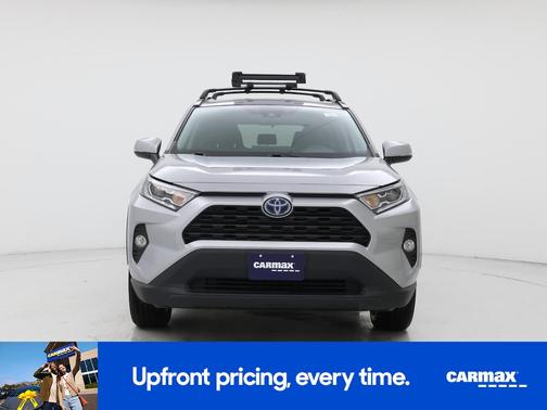 Silver 2021 Toyota RAV4 Hybrid XLE Premium