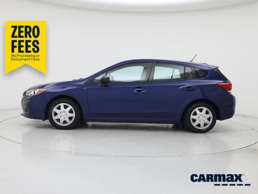 Blue 2017 Subaru Impreza