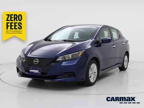 Blue 2025 Nissan Leaf S