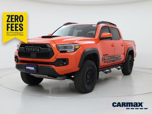 Orange 2023 Toyota Tacoma TRD Pro