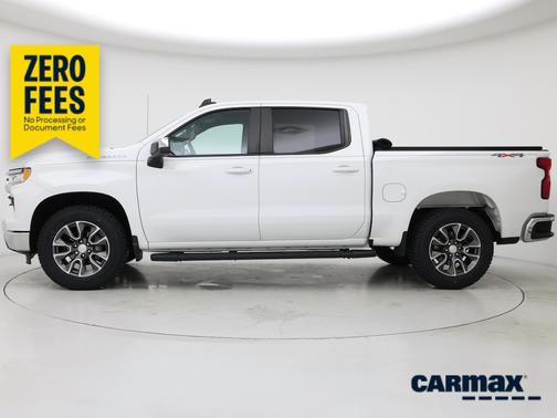 White 2023 Chevrolet Silverado 1500 LT