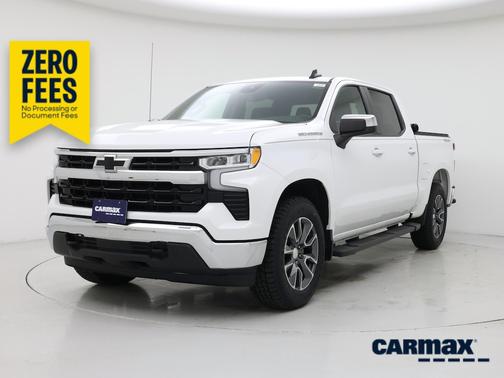 White 2023 Chevrolet Silverado 1500 LT
