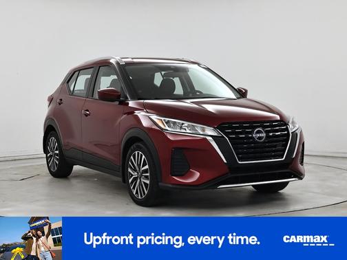 Red 2022 Nissan Kicks SV
