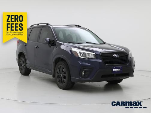 Blue 2019 Subaru Forester 2.5I Sport