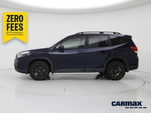 Blue 2019 Subaru Forester 2.5I Sport