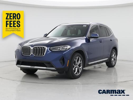 Blue 2024 BMW X3 XDrive30i