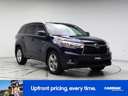 2015 Toyota Highlander Hybrid Limited Platinum