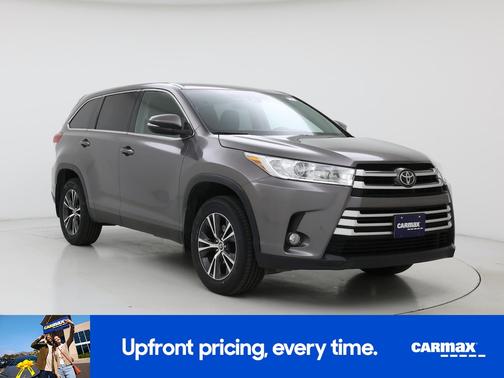 Gray 2019 Toyota Highlander LE Plus