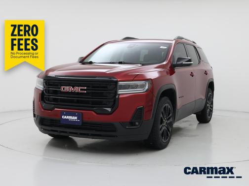 Red 2023 GMC Acadia SLT