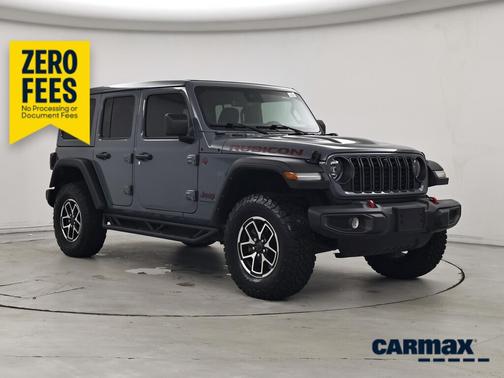Gray 2024 Jeep Wrangler Rubicon