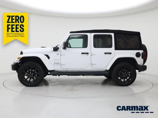 White 2024 Jeep Wrangler 4xe Sahara