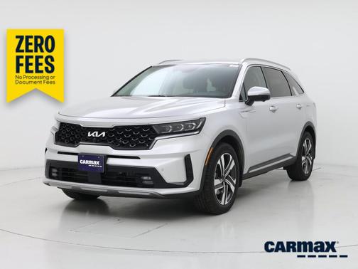 Gray 2024 Kia Sorento Hybrid SX Prestige