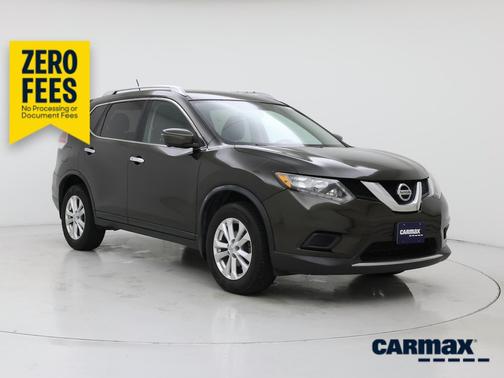 Black 2016 Nissan Rogue SV