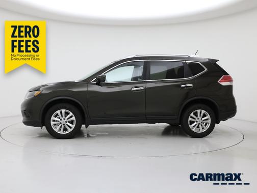 Black 2016 Nissan Rogue SV