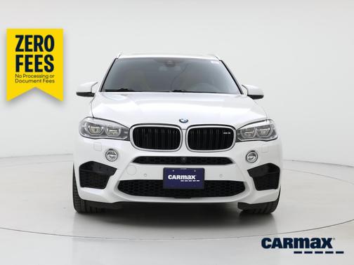 White 2018 BMW X5 M