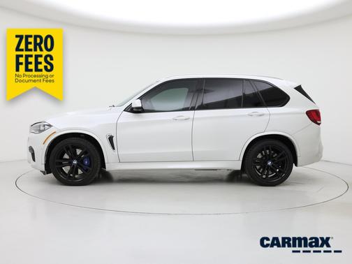 White 2018 BMW X5 M
